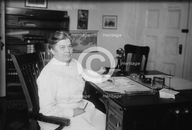 Agnes S. Ward, Principal, between c1915 and 1918. Creator: Bain News Service.