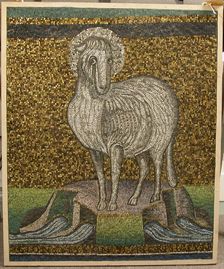 Agnus Dei, Byzantine, early 20th century (original dated 6th century). Creator: Unknown