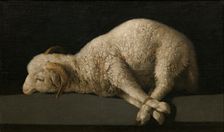 Agnus Dei, between 1635 and 1640. Creator: Francisco de Zurbaran