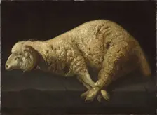 Agnus Dei (Carnero con las patas atadas), c1635-1640. Creator: Francisco de Zurbaran