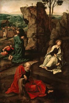 Agony in the Garden, 1528. Creator: Pieter Coecke van Aelst