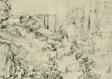 Agony in the Garden 1521, (1943). Creator: Albrecht Durer