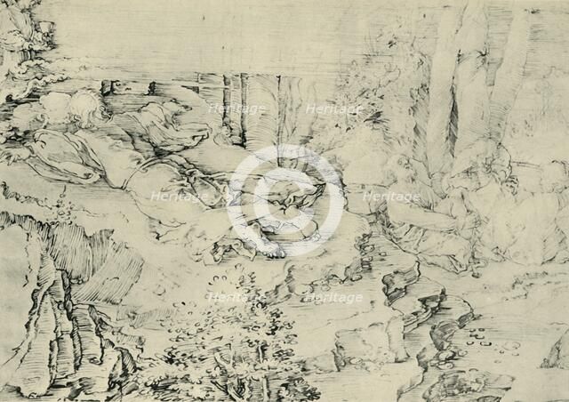 'Agony in the Garden', 1521, (1943).  Creator: Albrecht Durer.