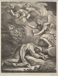 Agony in the Garden, 1680-1719. Creator: Benoit Thiboust