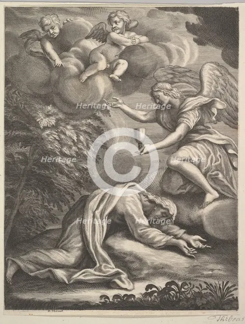 Agony in the Garden, 1680-1719. Creator: Benoit Thiboust.