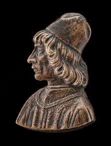 Agostino Bonfranceschi, c. 1437-1479, Lawyer and Diplomat for the Este Family, 1471/1477. Creator: Sperandio Savelli