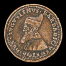 Agostino Barbarigo, 1420-1501, Doge of Venice 1486 [obverse], 1486/1501. Creator: Unknown