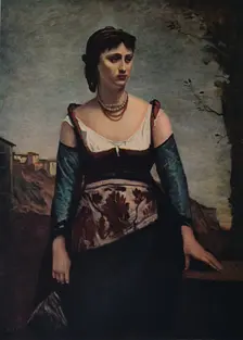 Agostina 1866. Artist: Jean-Baptiste-Camille Corot