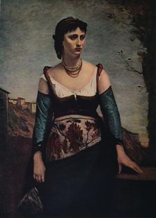 Agostina 1866. Artist: Jean-Baptiste-Camille Corot