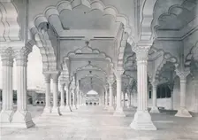 Agra. The Dewan-i-am, or Hall of Public Audience c1910. Creator: Unknown