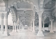 Agra. The Dewan-i-am, or Hall of Public Audience c1910. Creator: Unknown