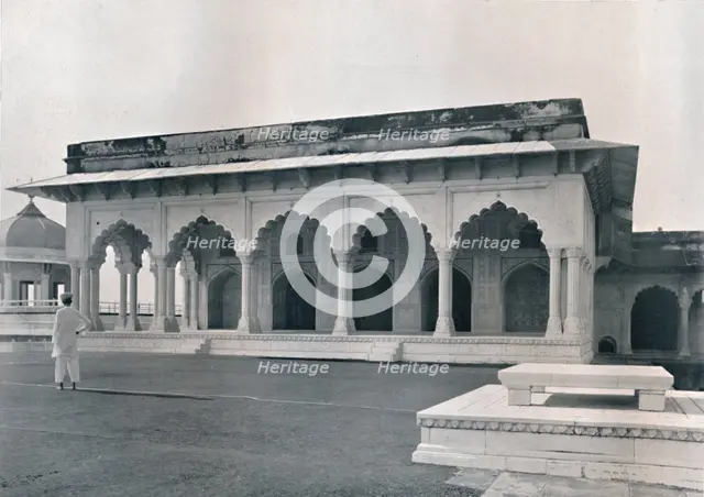 'Agra. The Dewan-i-Khas or Hall of Public Audience', c1910. Creator: Unknown.
