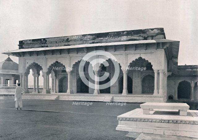 'Agra. The Dewan-i-Khas or Hall of Public Audience', c1910. Creator: Unknown.