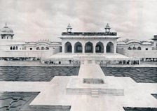 Agra. The Khas Mahal and Zenana c1910. Creator: Unknown