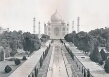 Agra. The Taj Mahal c1920. Creator: Unknown