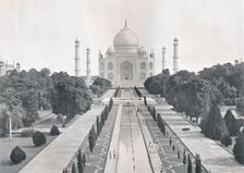 Agra. The Taj Mahal c1920. Creator: Unknown