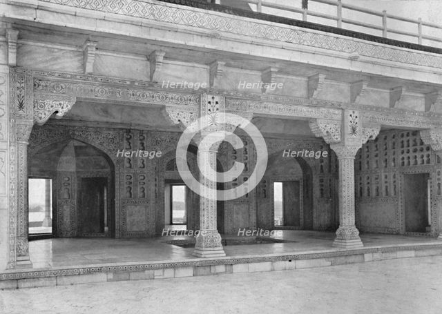 'Agra. A Room in the Jasmine Tower', c1910. Creator: Unknown.