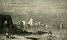 Agra and the Taj Mahal from the River Jumna 1820s, (1901). Creator: Unknown