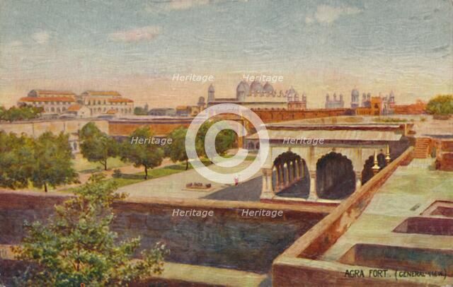'Agra Fort. (General View)'. Creator: Unknown.