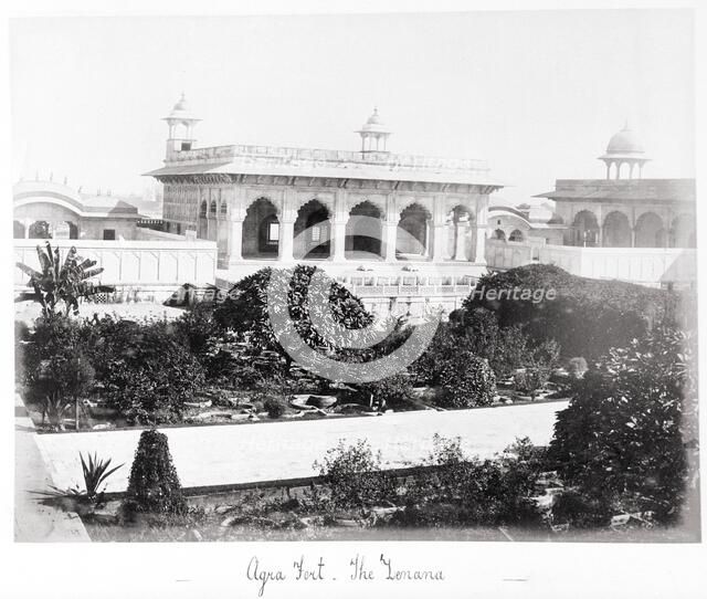 Agra Fort, The Lenana, Late 1860s. Creator: Samuel Bourne.