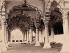 Agra, India: the Diwan-i-Am (Hall of Public Audience), c1900. Creator: Unknown