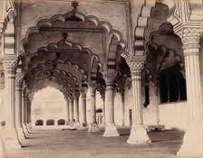 Agra, India: the Diwan-i-Am (Hall of Public Audience), c1900. Creator: Unknown