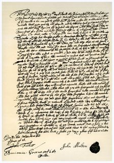 Agreement between John Millton and Samuel Symons, 27th April 1667