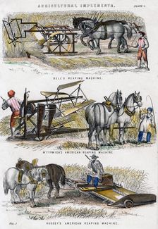 Agricultural implements, 19th century