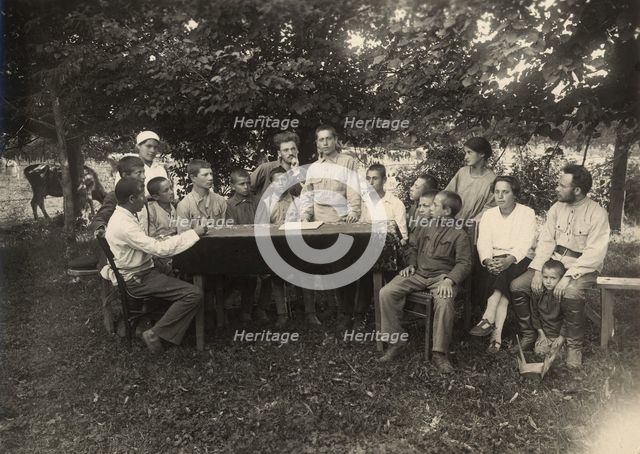 Agricultural school (farm) near Minsk, 1922. Creator: Unknown.