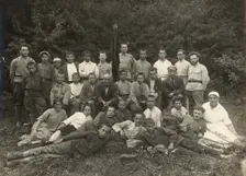 Agricultural school (farm) near Minsk: General meeting, 1922. Creator: Unknown