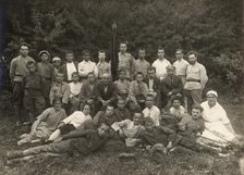 Agricultural school (farm) near Minsk: General meeting, 1922. Creator: Unknown