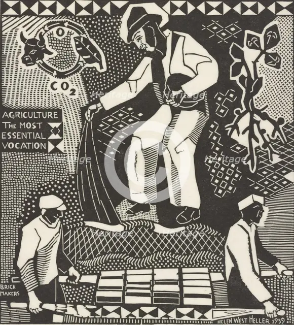 Agriculture, 1939. Creator: Helen West Heller.