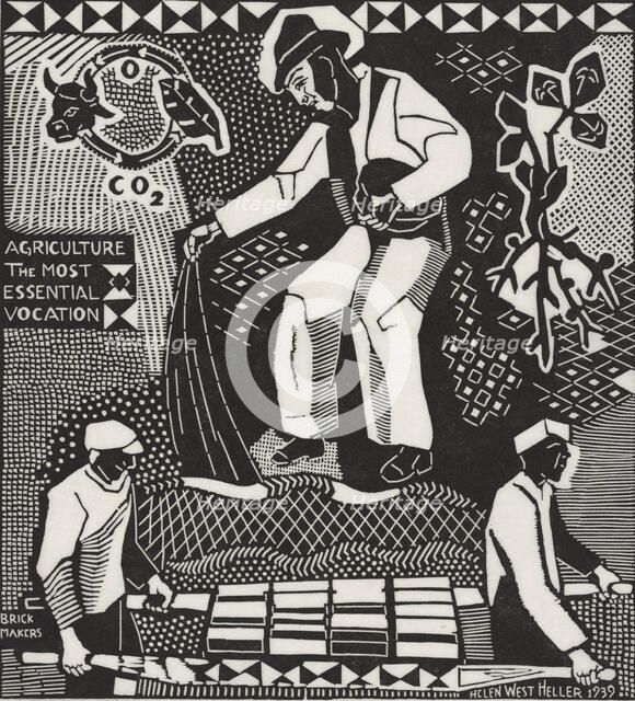 Agriculture, 1939. Creator: Helen West Heller.