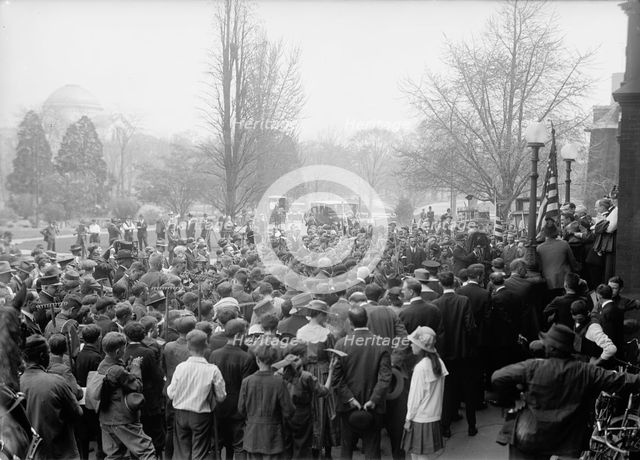 Agriculture, Department Of - Boy Scouts, 1917. Creator: Harris & Ewing.