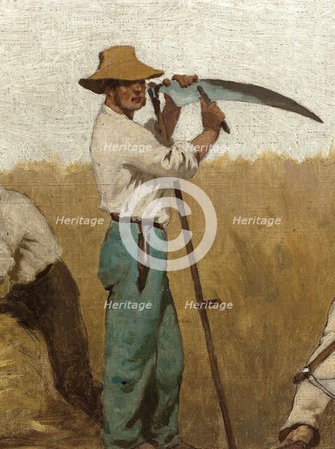 Agriculture: Sketch for the school in rue Chateau-Landon, 10th arrondissement of Paris, 1881. Creator: Jules Didier.