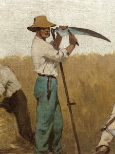 Agriculture: Sketch for the school in rue Chateau-Landon, 10th arrondissement of Paris, 1881. Creator: Jules Didier