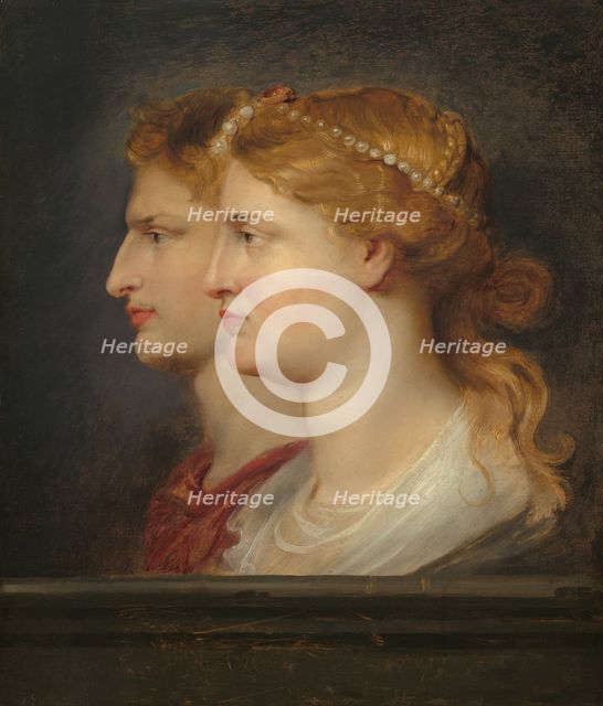 Agrippina and Germanicus, c. 1614. Creator: Peter Paul Rubens.