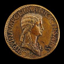 Agrippina Senior, 14 B.C.-A.D. 33, Daughter of Marcus Agrippa, Wife of Germanicus [obverse]. Creator: Giovanni da Cavino
