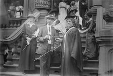 A.H. Brown & Harriet Mills, 1913. Creator: Bain News Service