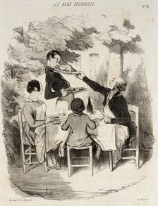 Ah! Il est fraîs...Ah! Il est fraîs..., 1846. Creator: Honore Daumier