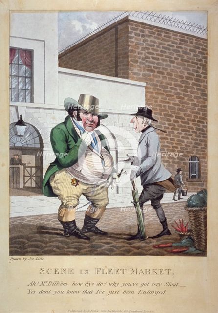 'Ah! Mr Bilk'em how d'ye do? ...', c1825.            Artist: Anon
