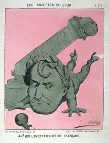 Ah! Que l'on est fier d'etre Francais 1871. Artist: Anon