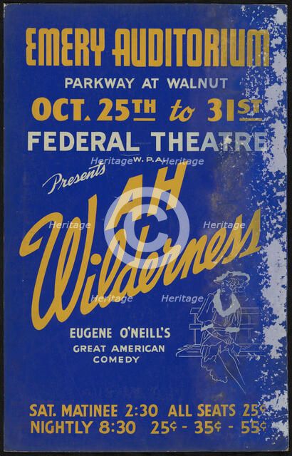 Ah, Wilderness!, Cincinnati, 1937. Creator: Unknown.