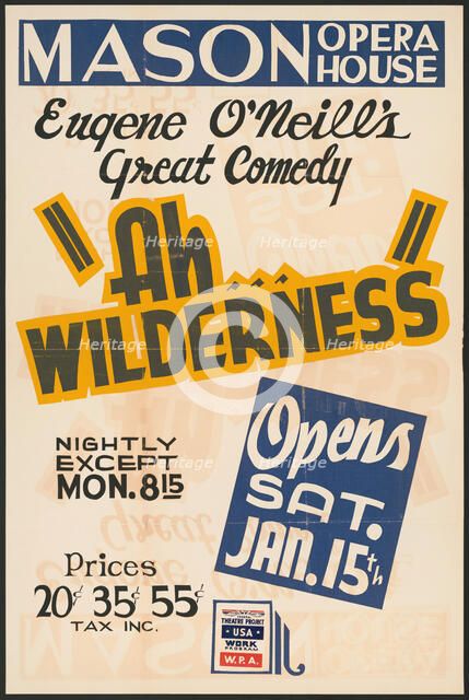 Ah, Wilderness!, Los Angeles, 1938. Creator: Unknown.