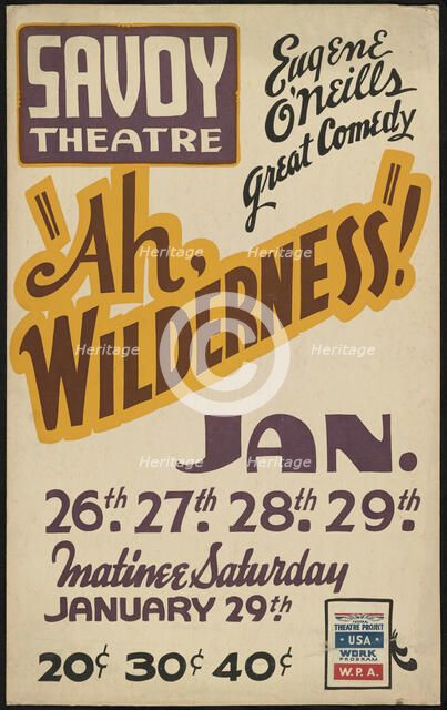 Ah, Wilderness!, San Diego, 1938. Creator: Unknown.