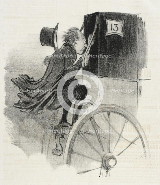 Ah! Très bien j'en suis sûr!.., 1841. Creator: Honore Daumier.