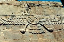 Ahura Mazda, Persepolis, c500 BC. Artist: Anon