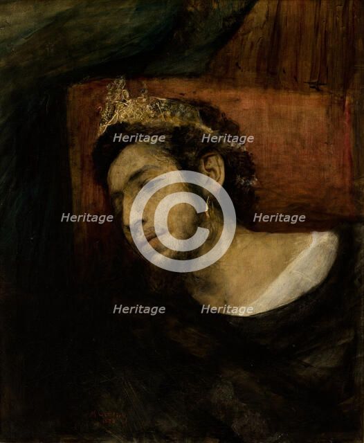 Ahasuerus, 1876. Artist: Gottlieb, Maurycy (1856-1879)