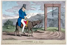 Ahithophel in the dumps 1830. Artist: Henry Heath