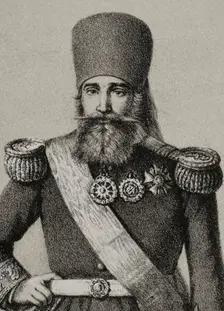 Ahmad I ibn Mustafa, (1806-1855), Bey of Tunisia from 1837 to 1855, 1852. Detail. Creator: Julio Donón